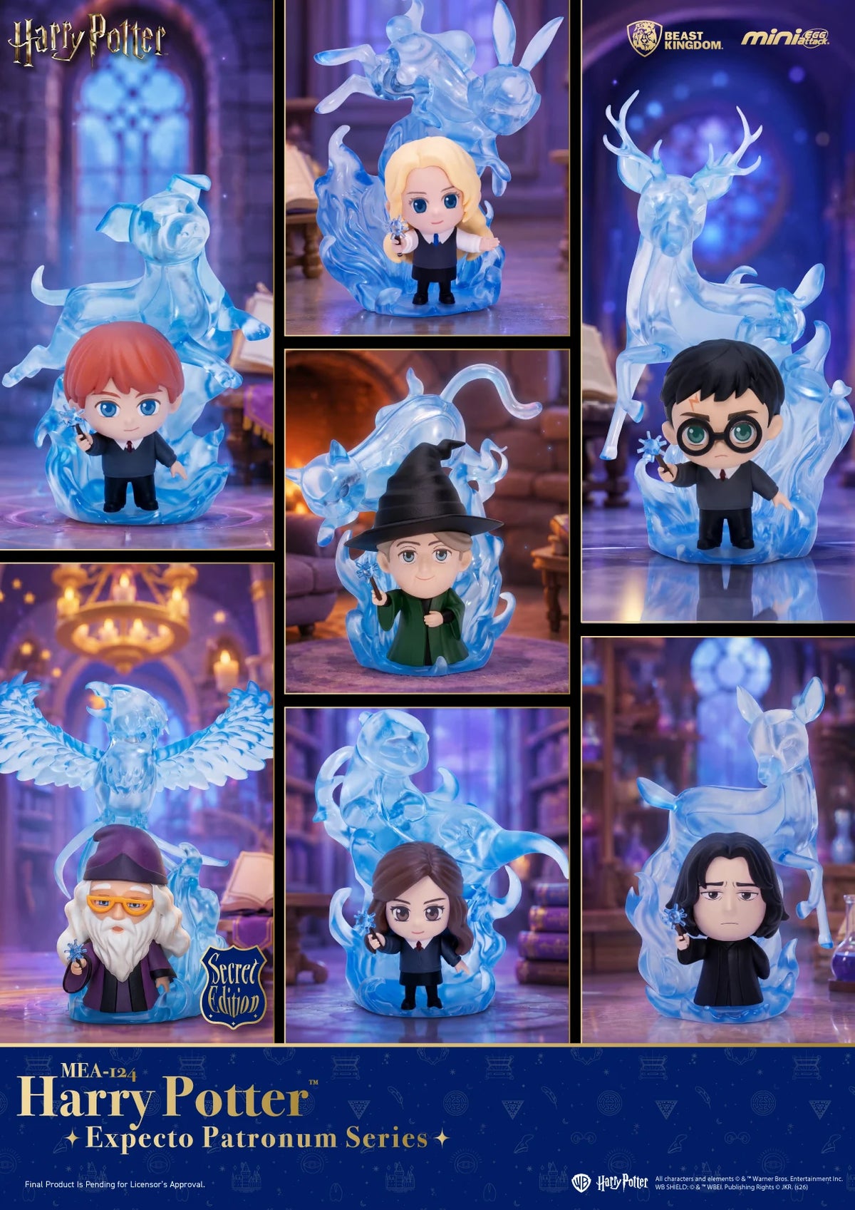 HARRY POTTER - Expecto Patronum - Blind Box 6 Figure set 11cm