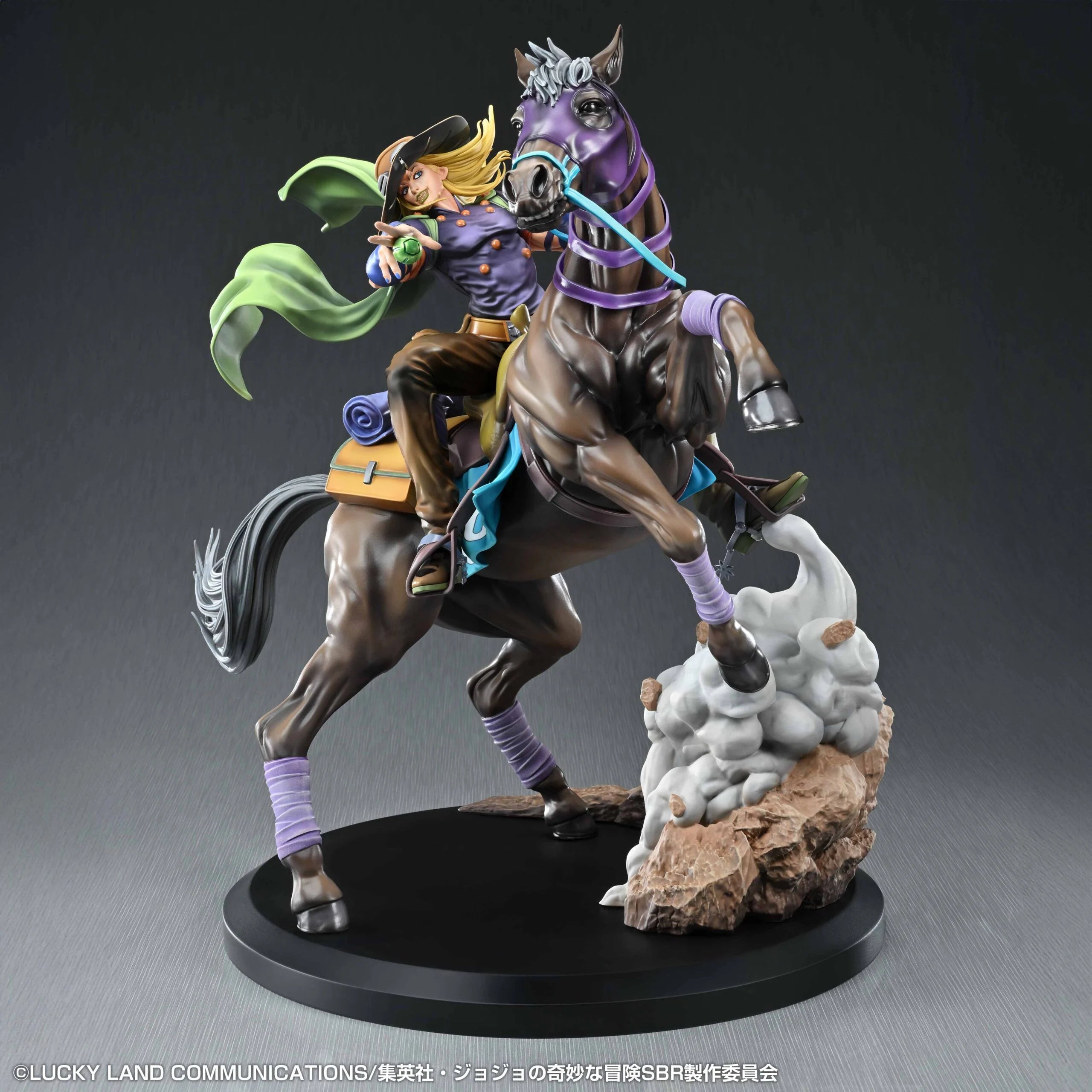 JOJO PART 7 - Gyro Zeppeli & Valkyrie - Figure Super Figure Art 31cm
