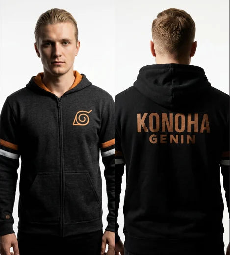 NARUTO - Konoha Genin - Hooded Sweat (S)