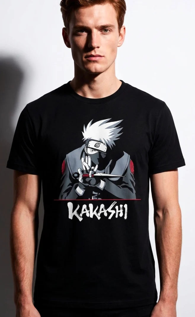 NARUTO - Kakashi - Men T-shirt (XXL)