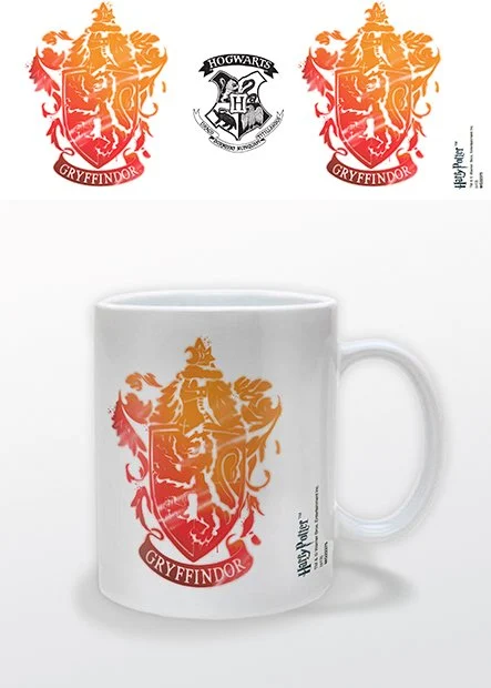 HARRY POTTER – Tasse – 300 ml – Gryffindor-Schablone