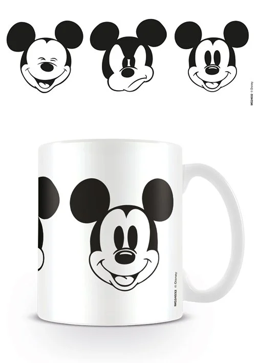 DISNEY – Tasse – 300 ml – Mickey-Mouse-Gesichter
