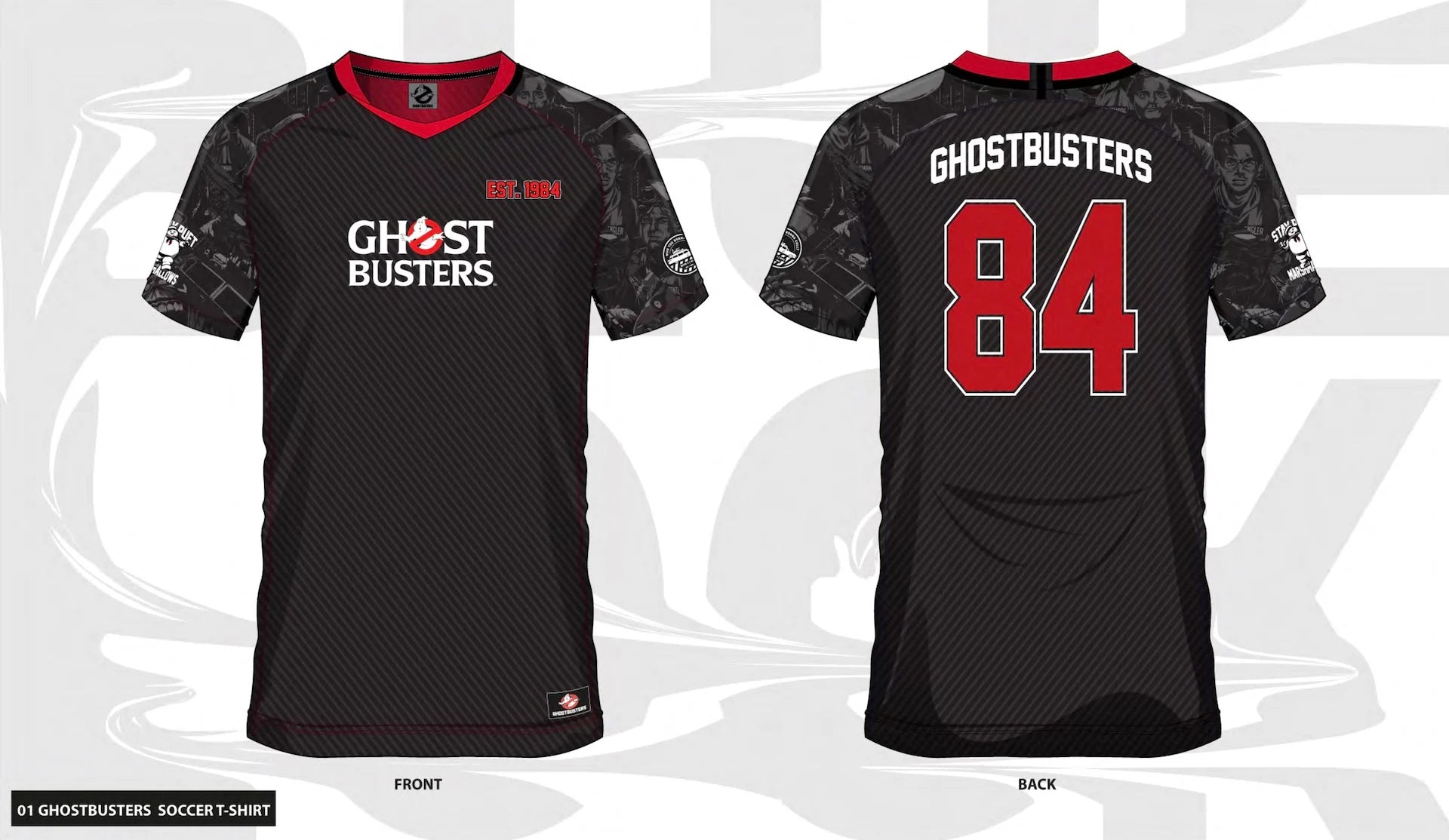 GHOSTBUSTERS - Ghostbusters 84 - Soccer Jersey Men (L)