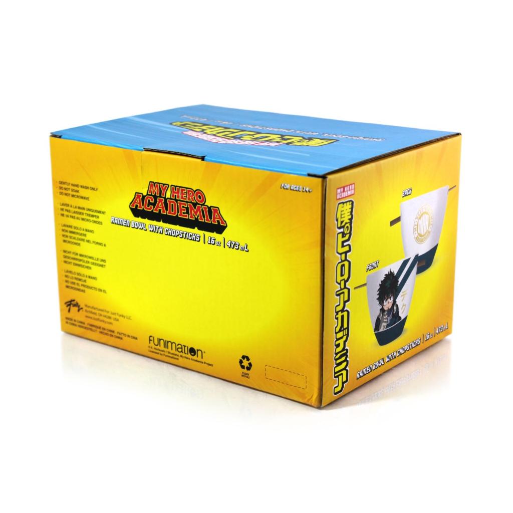 MY HERO ACADEMIA – Ramenschale mit Essstäbchen 470 ml – Izuku Midoriya