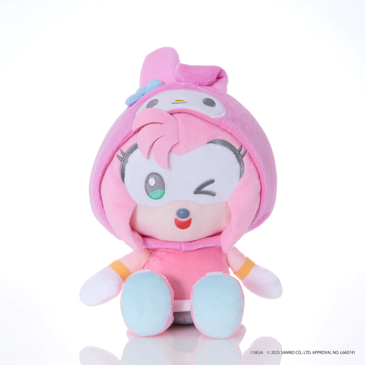 SONIC & FRIENDSX SANRIO - Amy X My Melody - PlushToy (M) 24cm