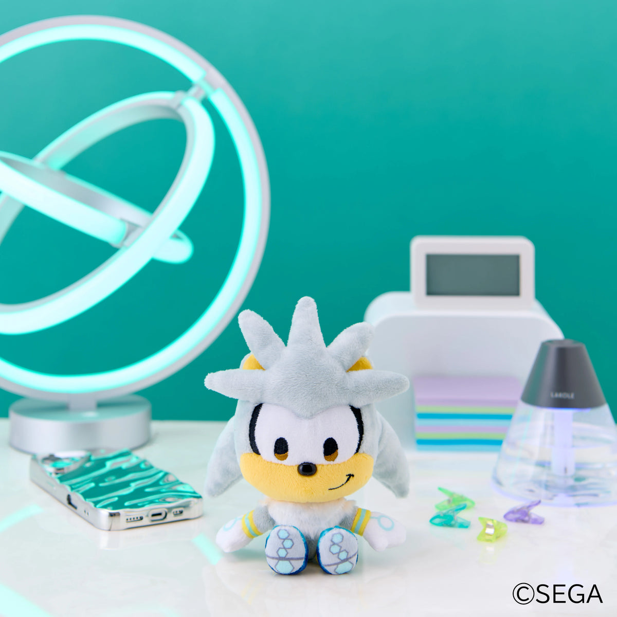 SONIC & FRIENDS - Silver - Mascot Plush 16cm