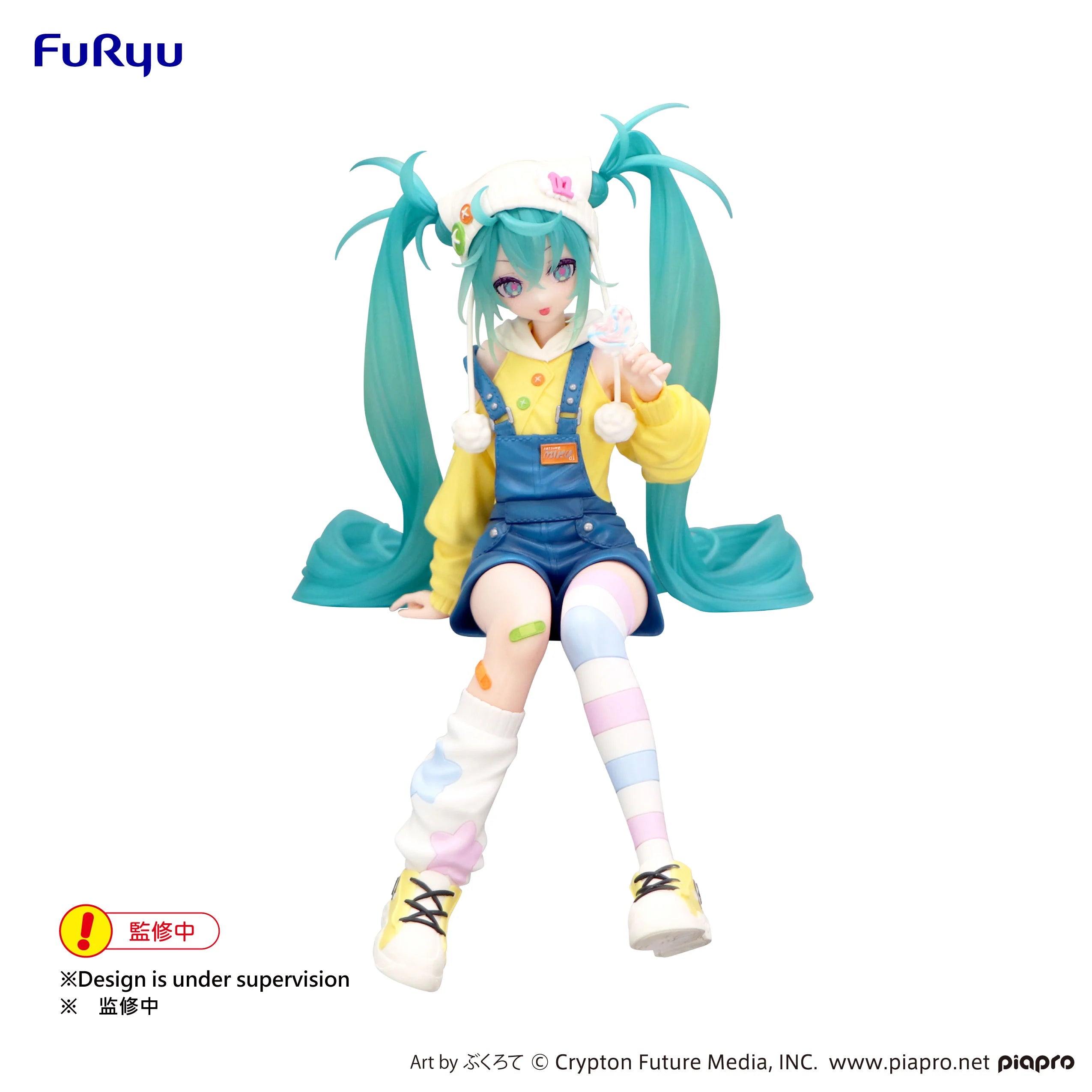 HATSUNE MIKU - Hatsune Miku "Lollipop" - Statue Noodle Stopper 15cm