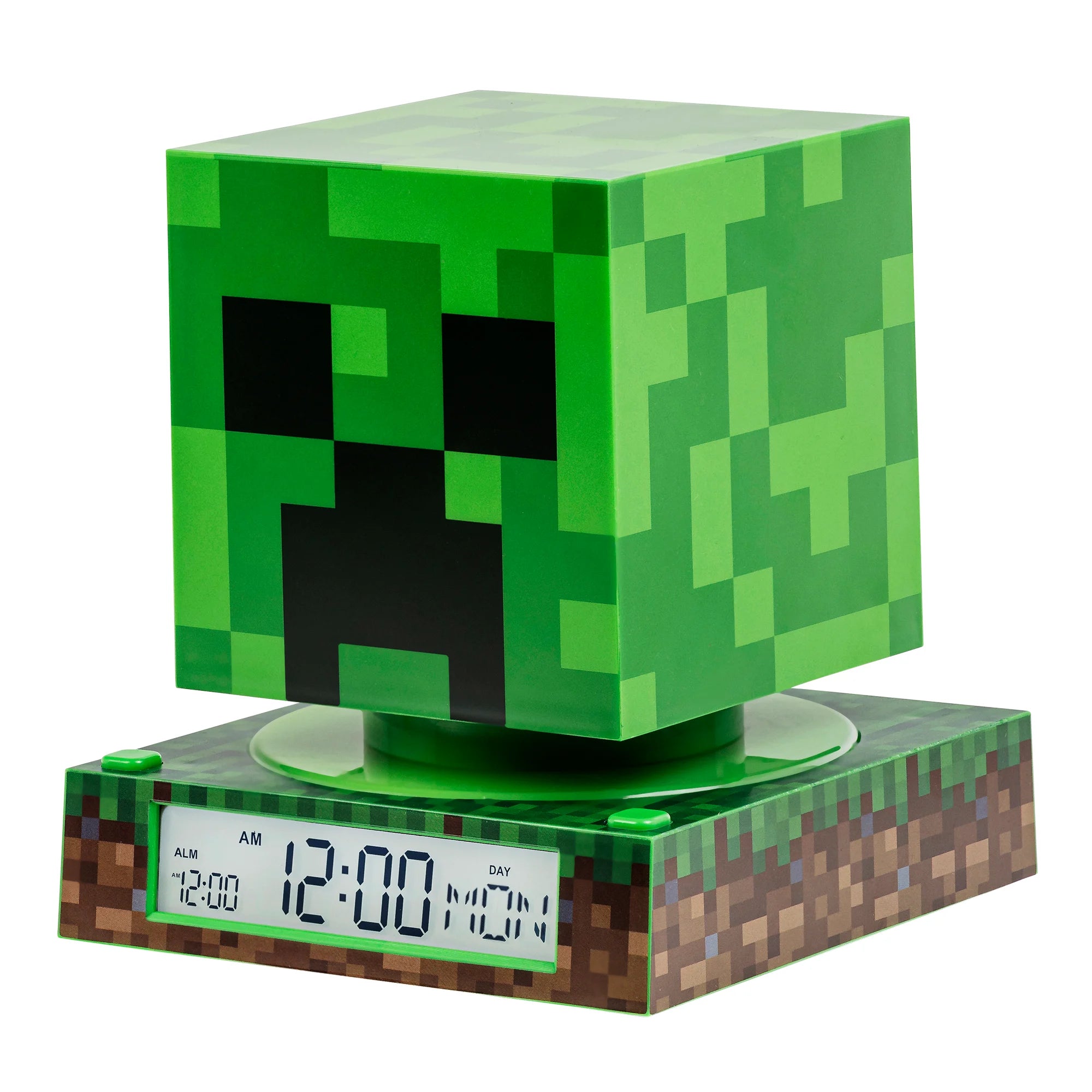 MINECRAFT - Creeper - 3D Alarm Clock