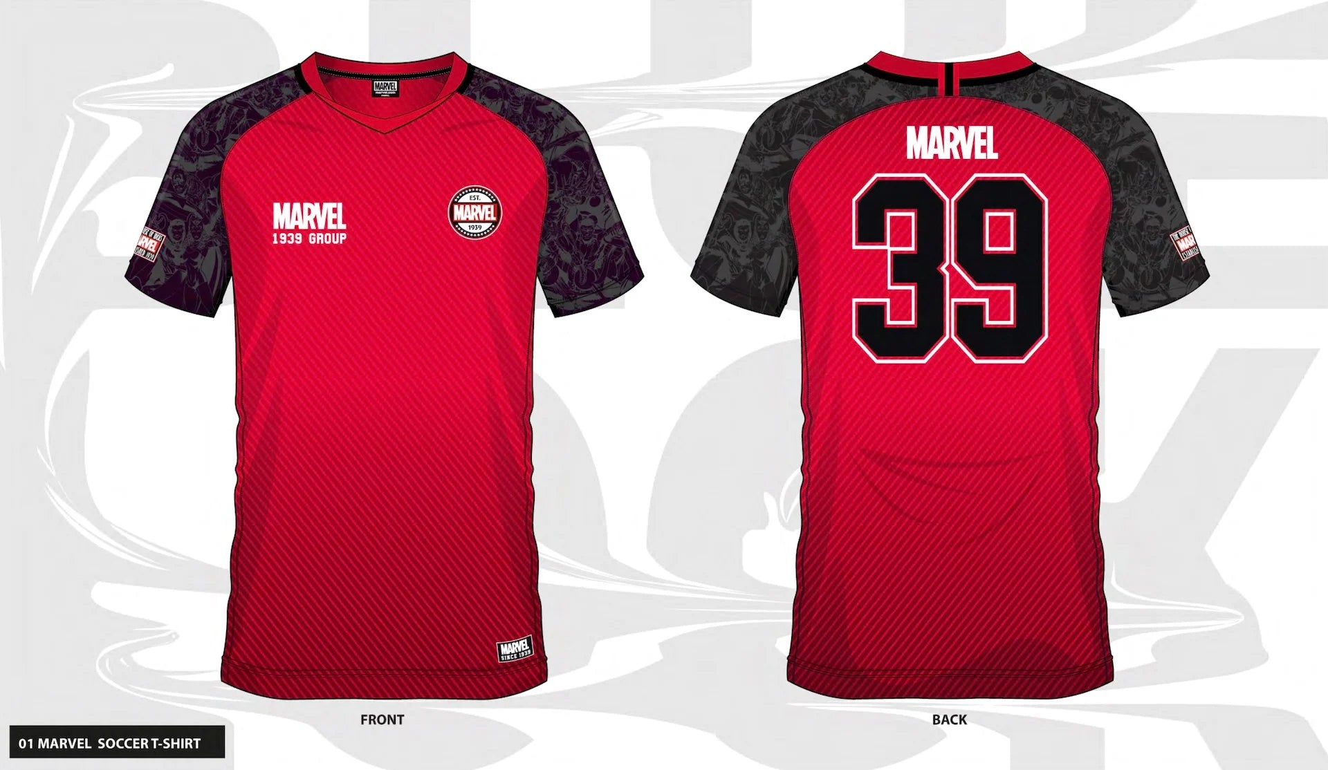 MARVEL - Marvel 1939 Group - Soccer Jersey Men (S)