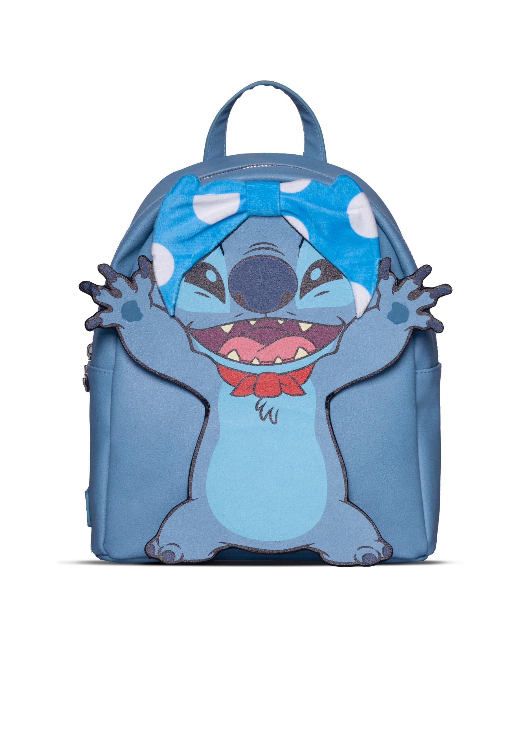 STITCH - Superhero - Backpack Novelty '26x20x12cm'