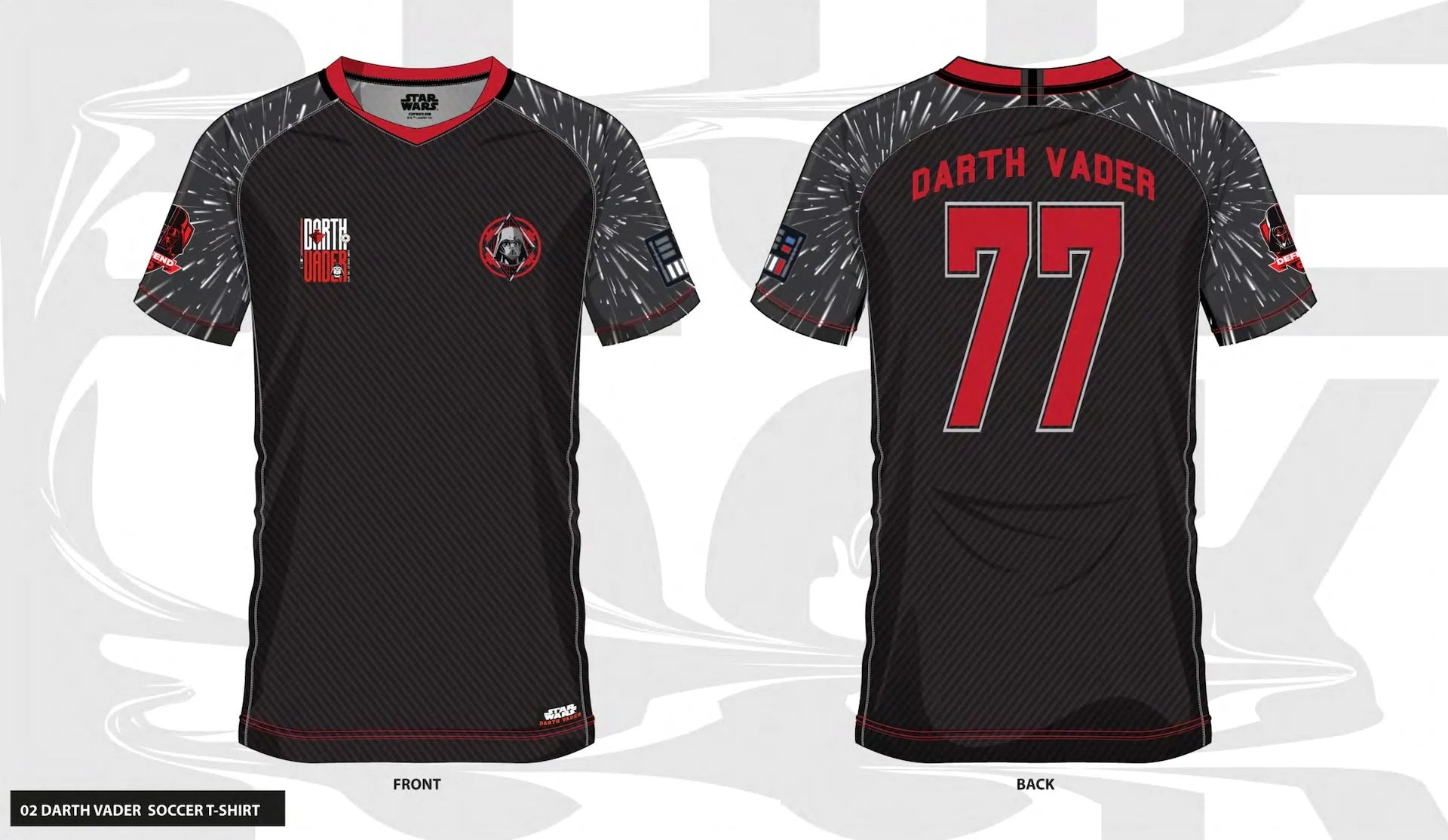 STAR WARS - Darth Vader 77 - Soccer Jersey Men (L)