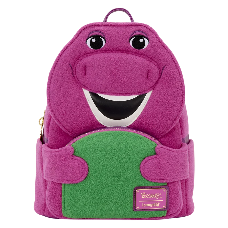 MATTEL - Barney - Mini Backpack LoungeFly