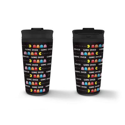 PAC MAN – Game Over – Thermobecher aus Metall, 450 ml