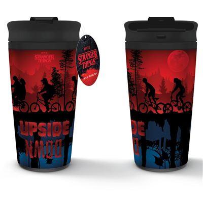 STRANGER THINGS 4 - Szene - Metall-Reisebecher 450 ml