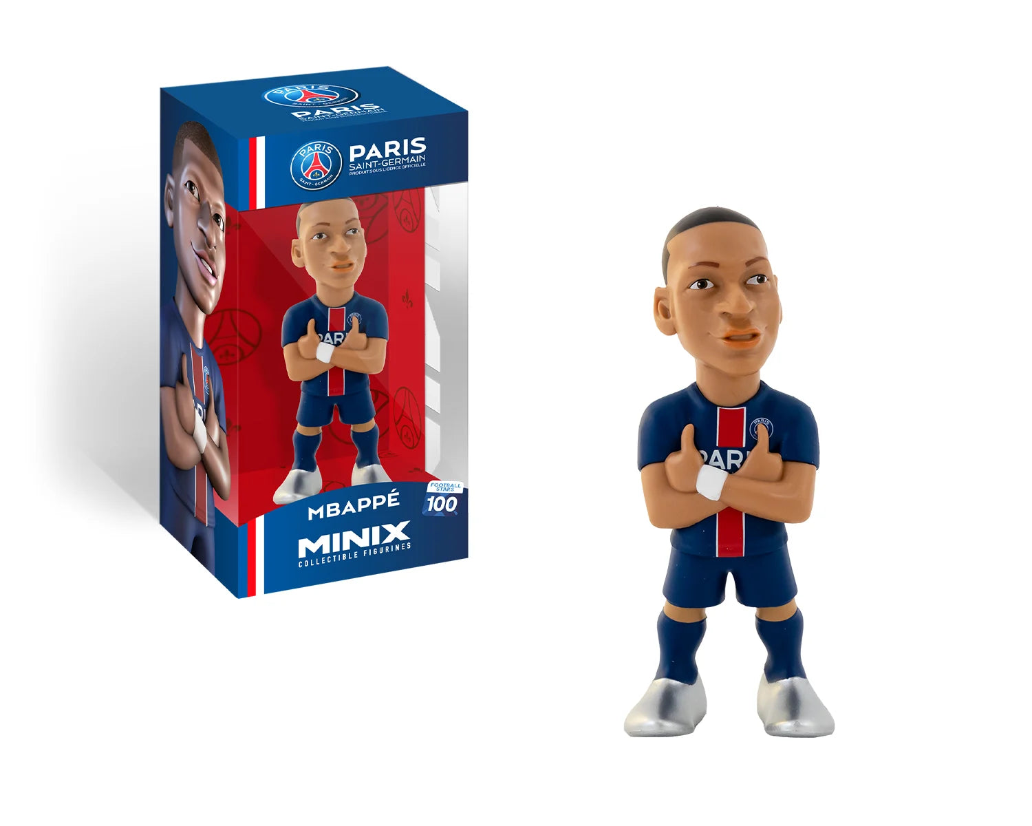 PSG - Kylian Mbappé "007" - Figure Minix 12cm