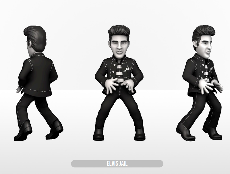 ELVIS - Jailhouse - Figure Minix 12cm