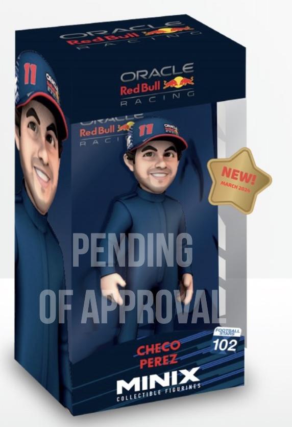 RED BULL - Sergio Perrez - Figurine Minix # 12cm
