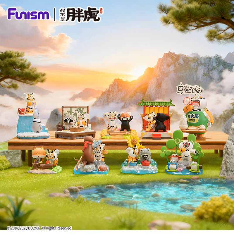 ALEXANDER THE FAT TIGER - Little Tiger Series - Blind Box 8 Fig. set