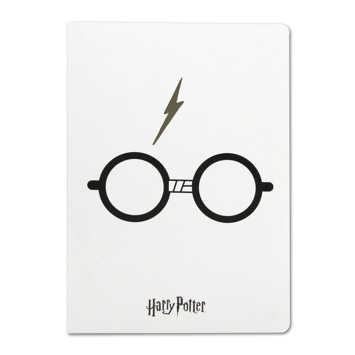 HARRY POTTER – Brille – A5-Notizbuch