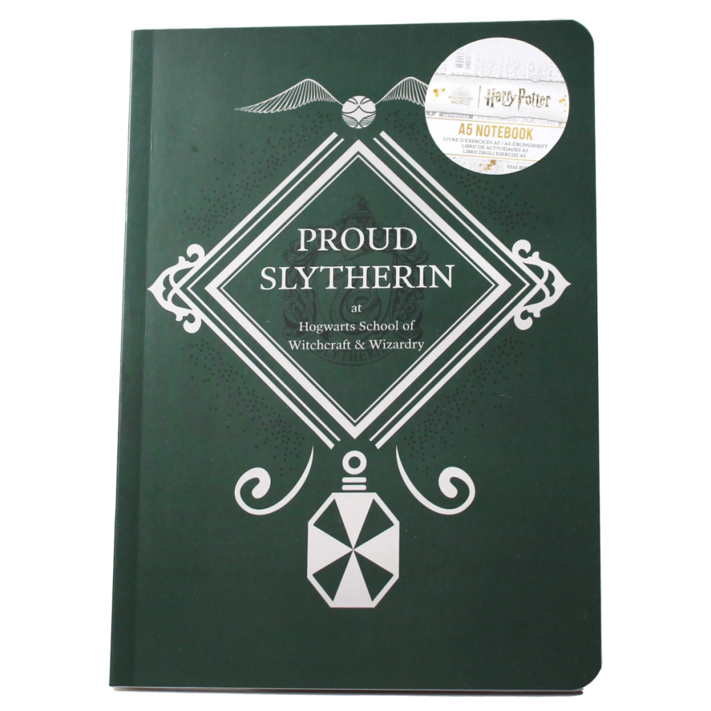 HARRY POTTER – Stolzer Slytherin – A5-Notizbuch