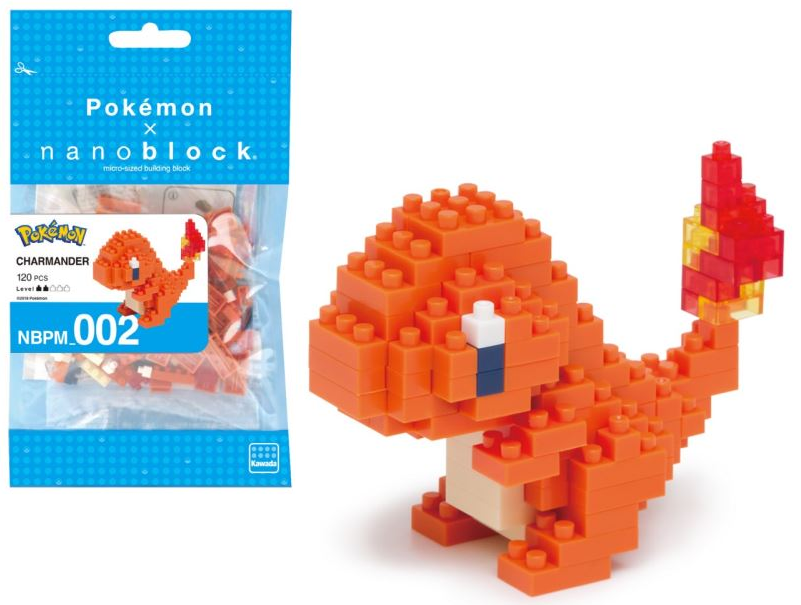 POKEMON - Charmander - Figure Nanoblock 10cm