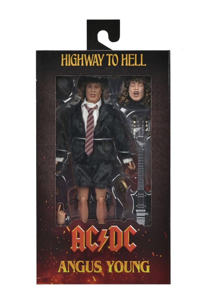 AC-DC – Angus Young „Highway To Hell“ – Bekleidete Figur 20 cm