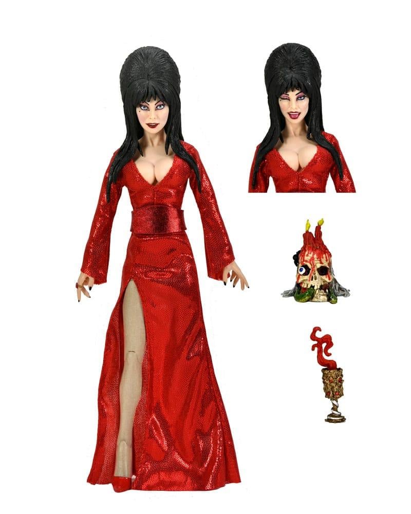 ELVIRA - Clothed Red, Fright and Boo - Figurine 20cm