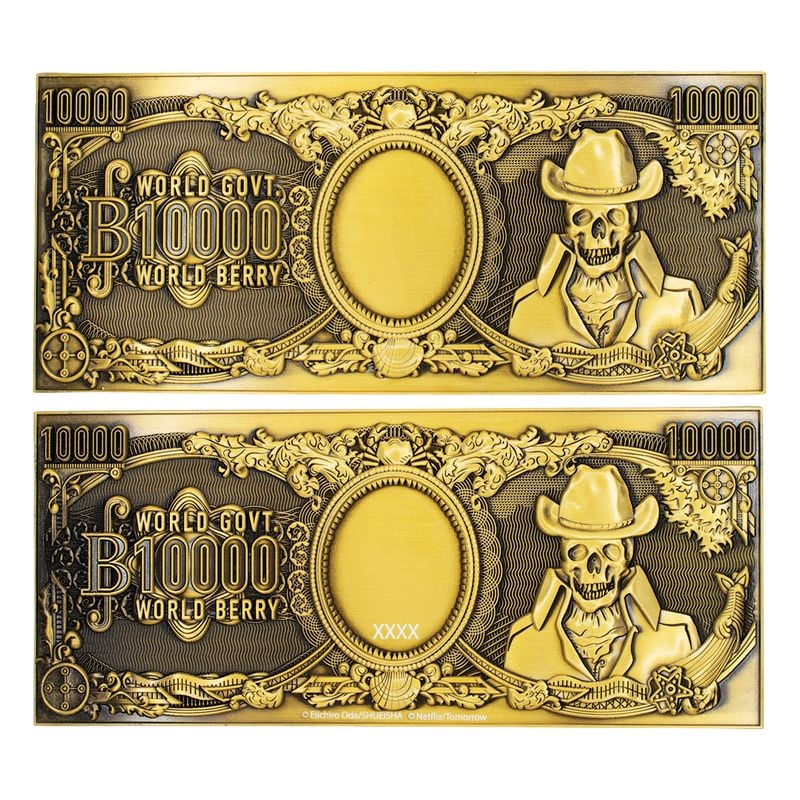 ONE PIECE - 10000 World Berry Banknote - Limited Editon Replica