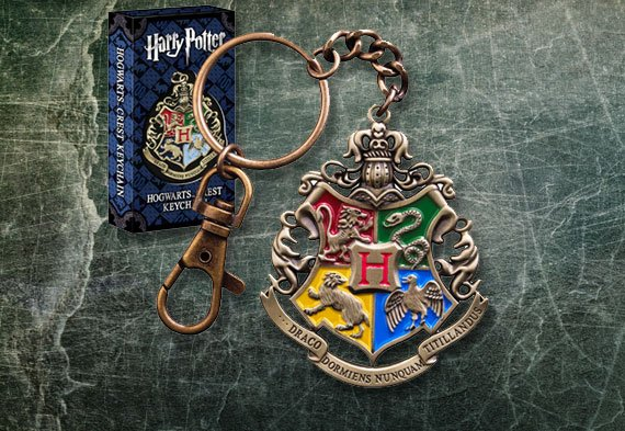 HARRY POTTER - Hogwarts Crest Keyring