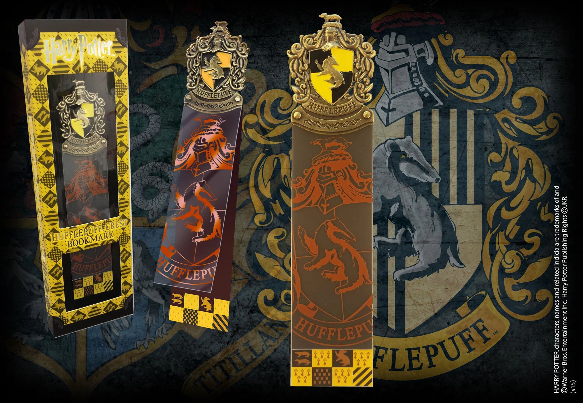 HARRY POTTER - Hufflepuff Crest Bookmark