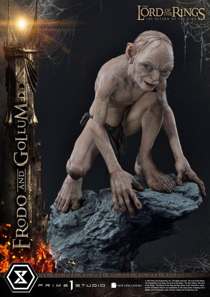 HERR DER RINGE – Frodo & Gollum Bonus-Ver. - Statuette 46cm