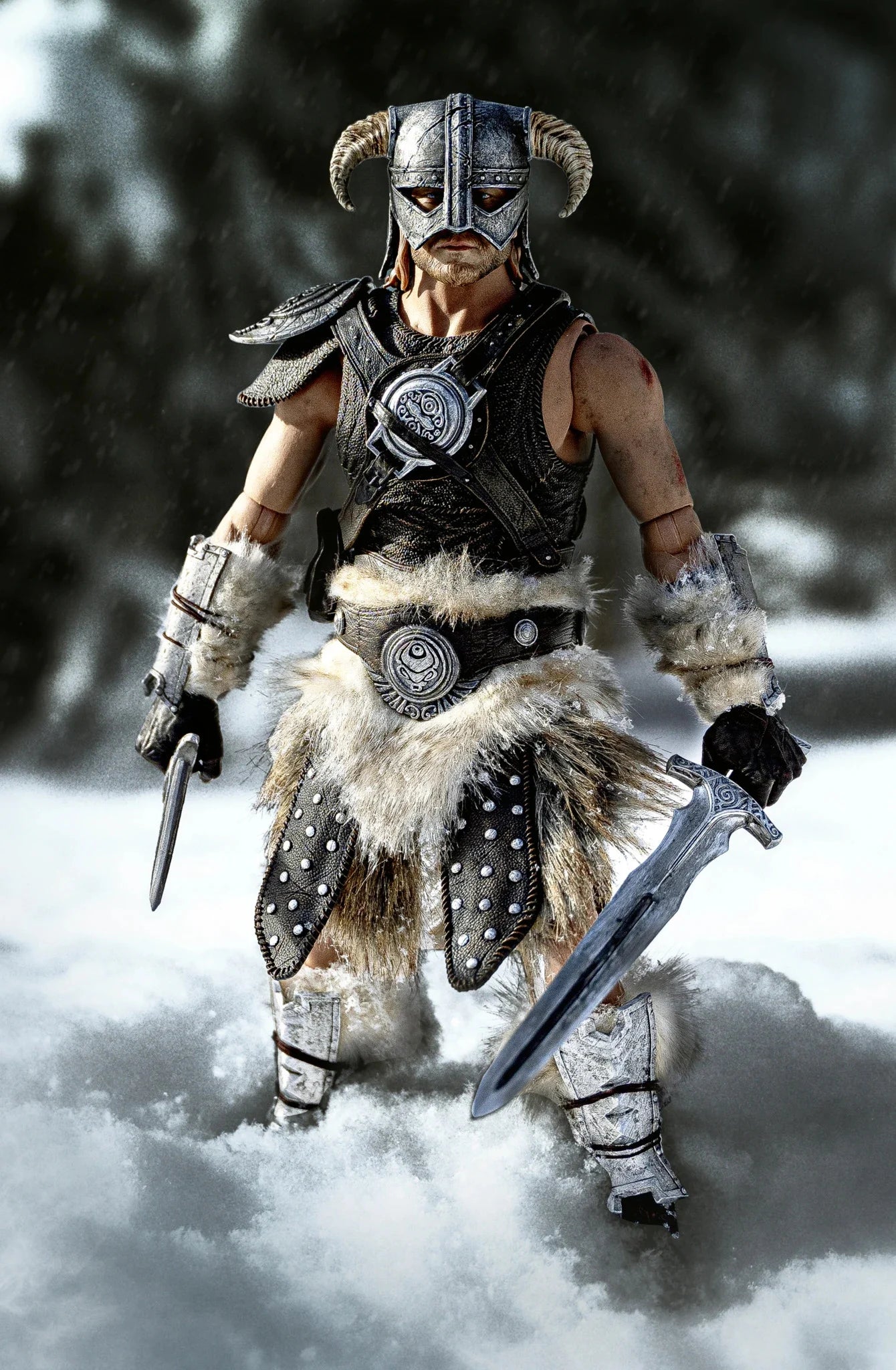 SKYRIM - Dragonborn standard - Action Figure '22x9x35cm'
