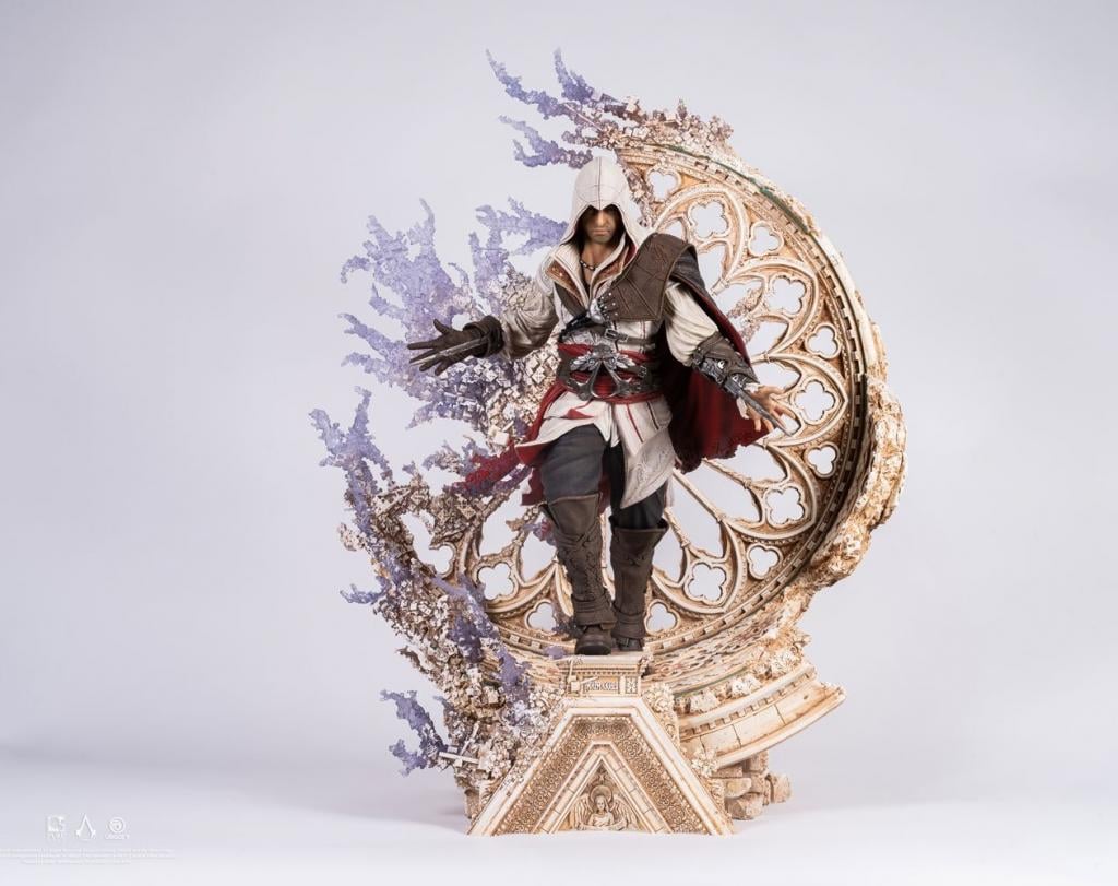 ASSASSIN'S CREED - Ezio Animus - Statue PureArts '70x44,5x81cm'