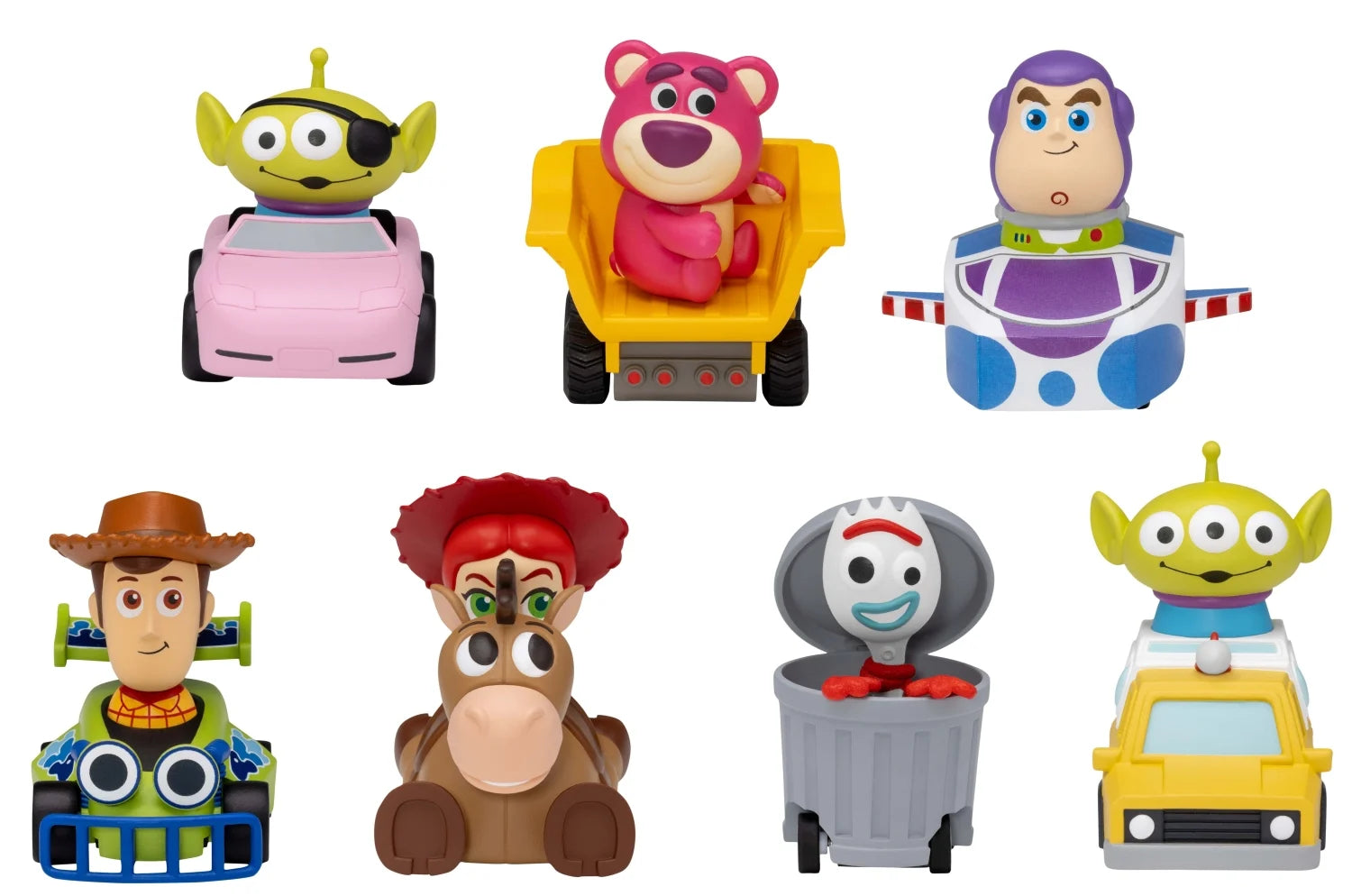 TOY STORY - Pull Back Car - Set 6 Fig. Blind Box 5cm