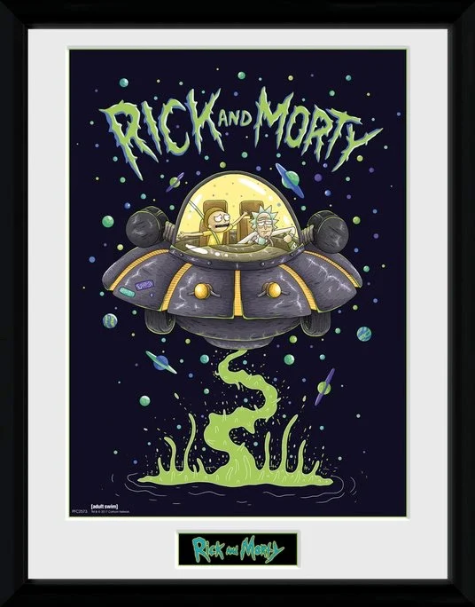 RICK & MORTY - Collector Print 30X40 - Ship