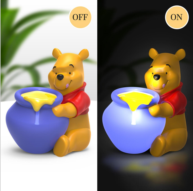 WINNIE THE POOH - Winnie - Licht 15cm