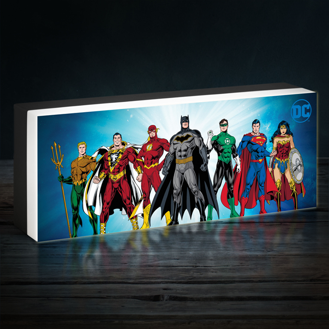 DC - Personnages - Lampe décorative 30cm