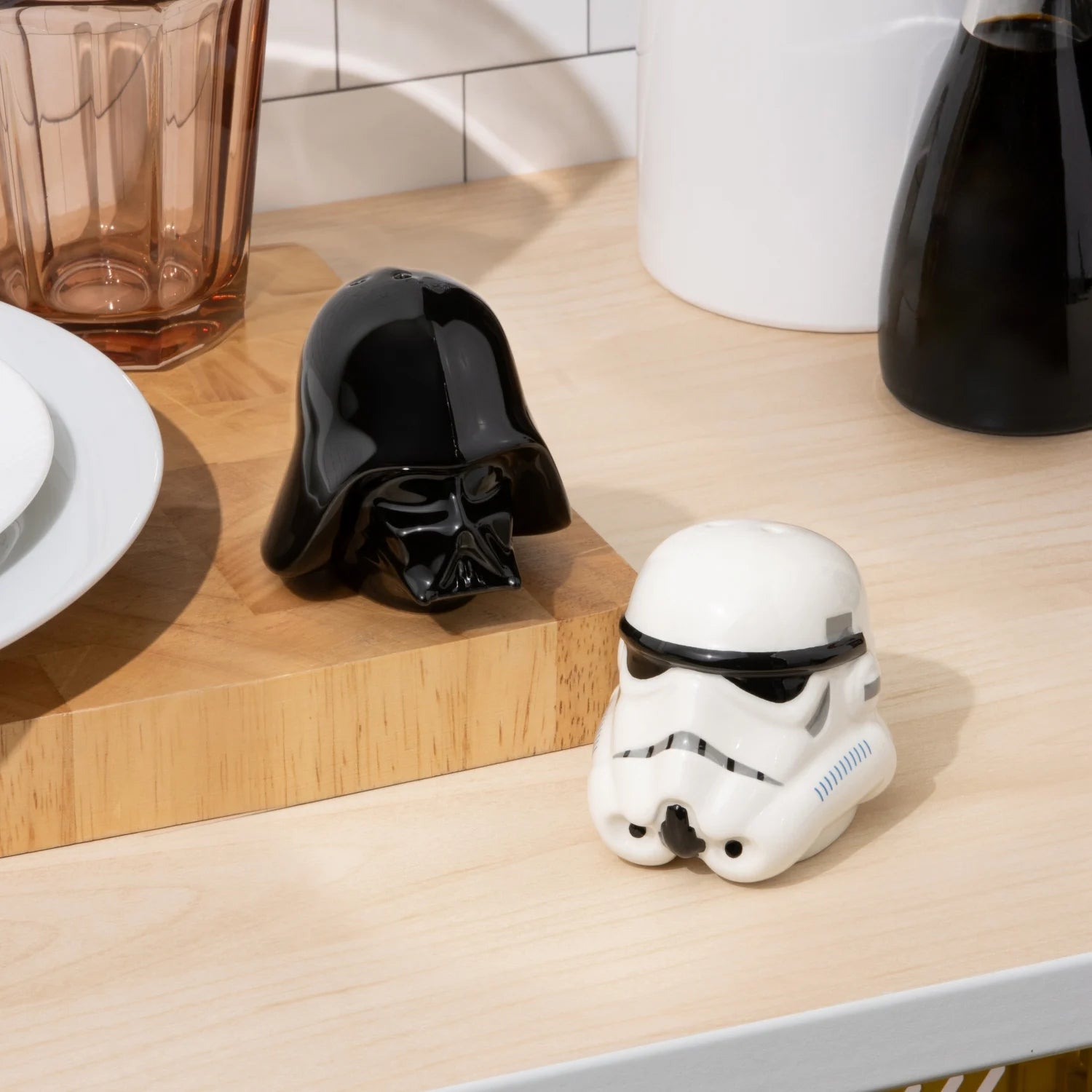 STAR WARS – Darth Vader & Stormtrooper – Salz- und Pfefferstreuer-Set