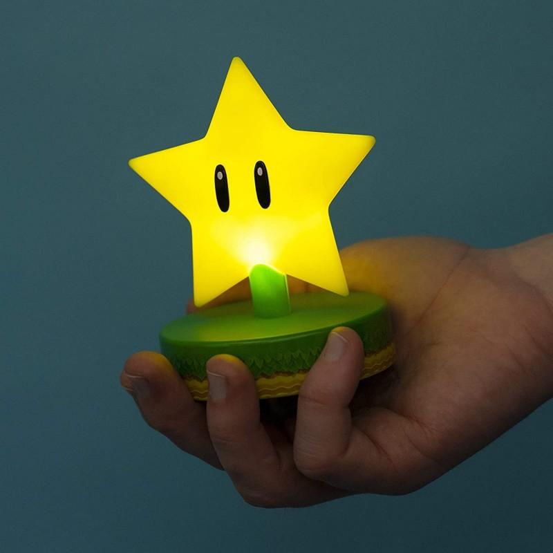 SUPER MARIO - Super Star - Icon Light 3.9inch