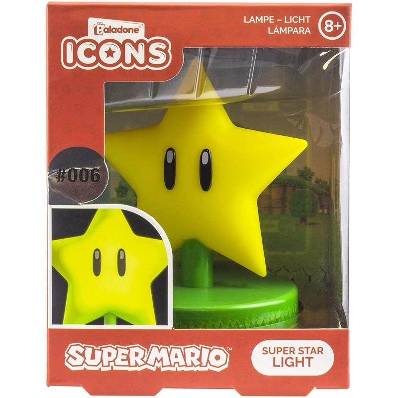SUPER MARIO - Super Star - Icon Light 3.9inch