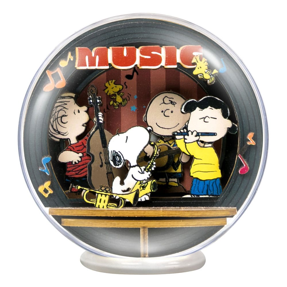 PEANUTS - Night Of Music - Wood Model Kit Globe Theater