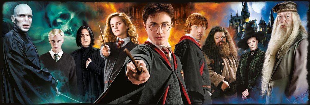 HARRY POTTER - Panorama-Charaktere - Puzzle 1000P