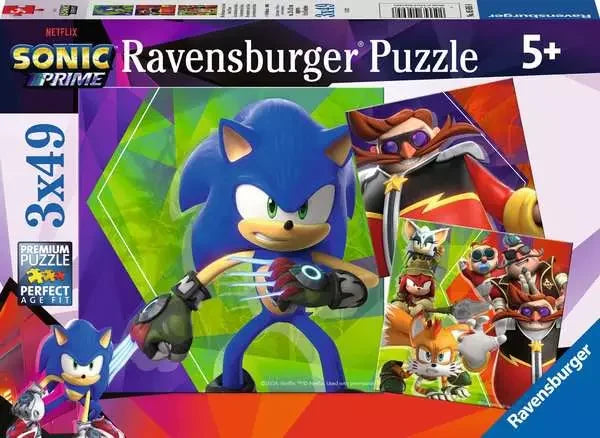 SONIC PRIME - Sonic's Adventures - 3 Puzzle 49P