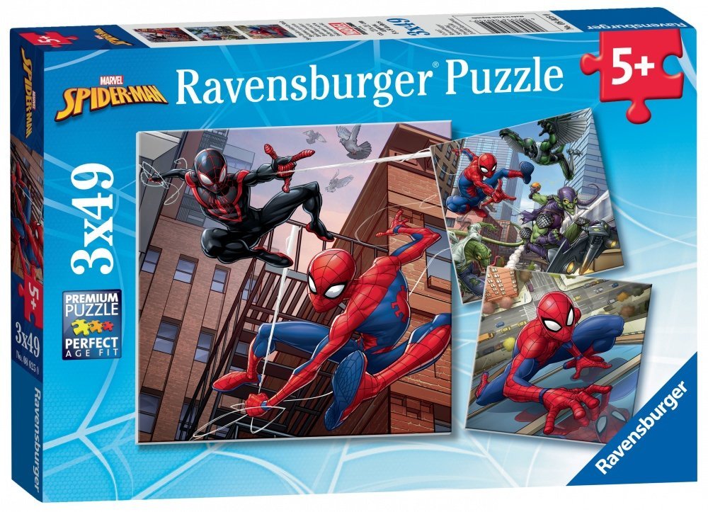 SPIDER-MAN - In action - 3 Puzzle 49P