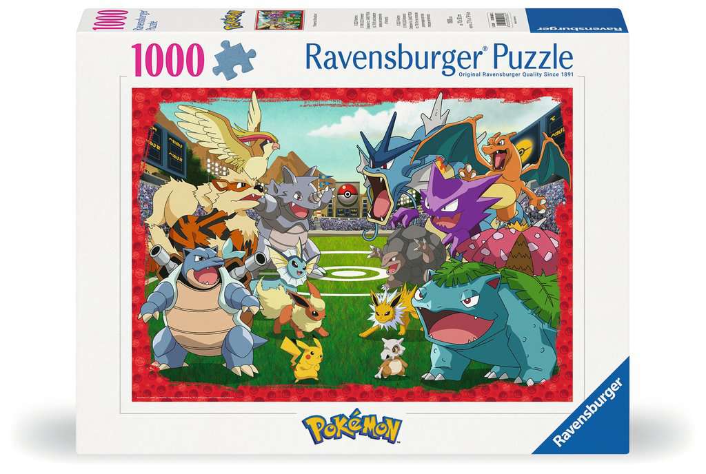 POKEMON - Pokémon battle - Puzzle 1000P