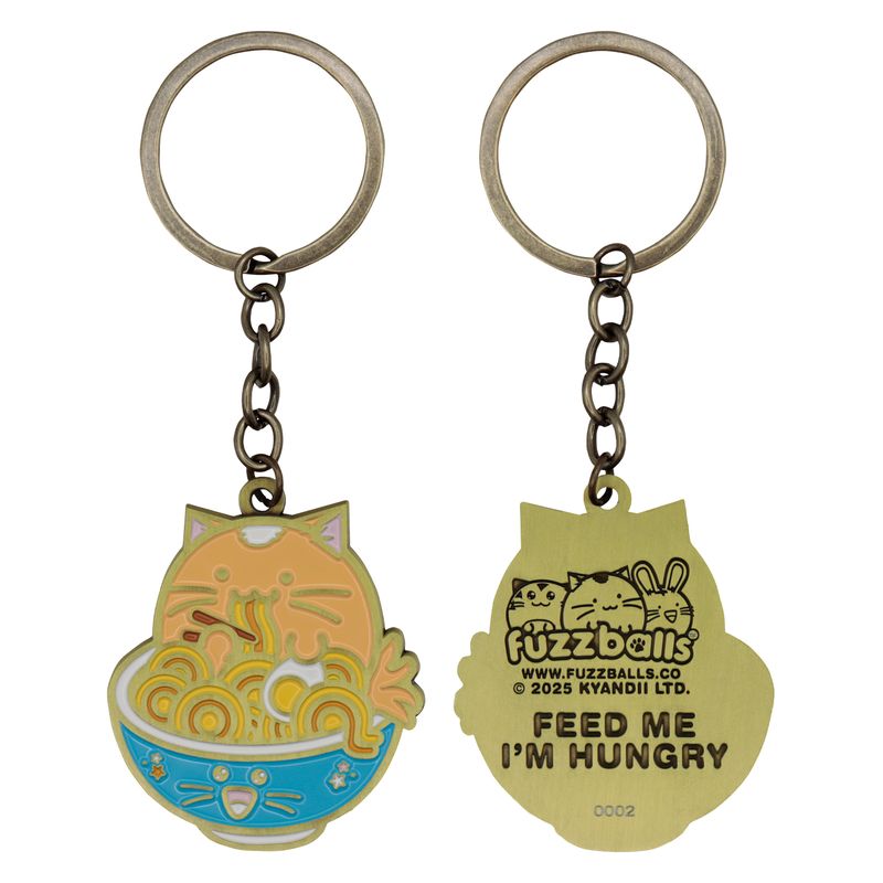 FUZZBALLS - Whisky Noodles - Limited Edition Keyring
