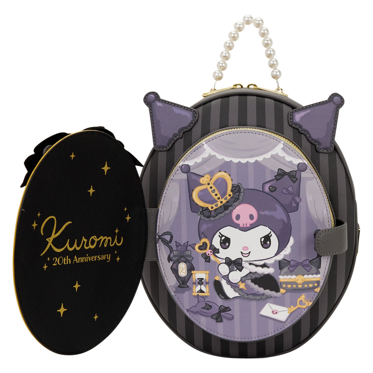 SANRIO - Kuromi "20th Anniversary" - Mini Backpack LoungeFly