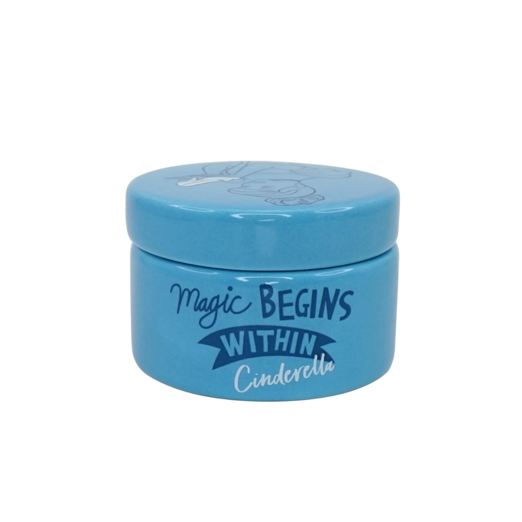 DISNEY - Cinderella - Ceramic Round Box