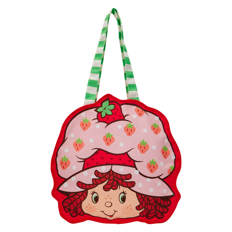 STRAWBERRY SHORTCAKE - Oversize Canvas Tote Bag LoungeFly