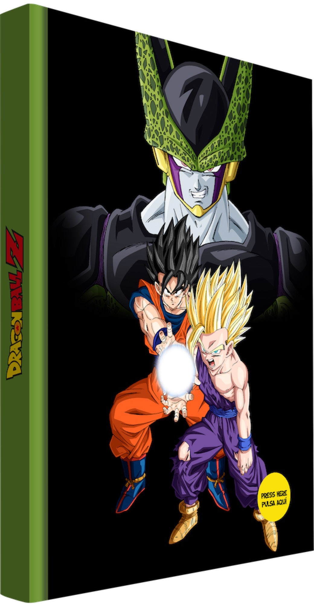 DRAGON BALL Z - Cell Final Battle - Notizbuch mit Licht "15x25x3cm"